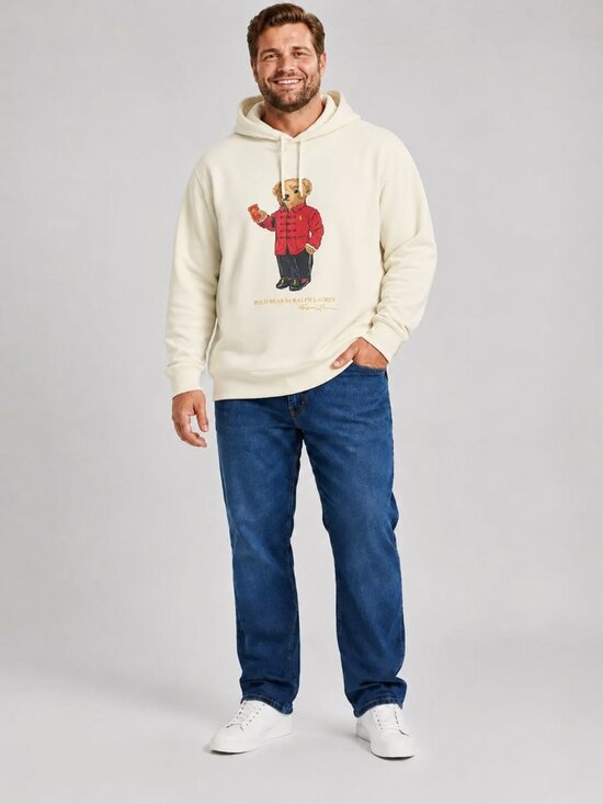 Polo Ralph Lauren Other - NEW POLO RALPH LAUREN Lunar New Year Polo Bear Hoodie Beige 3XB MSRP: $188